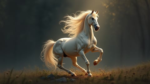 Majestic Arabian Horse Desktop Preview