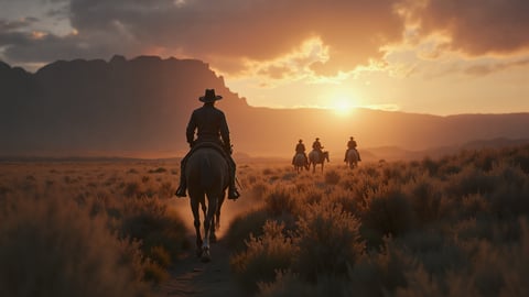 Arthur Morgan in the Wild West Landscape Desktop Preview