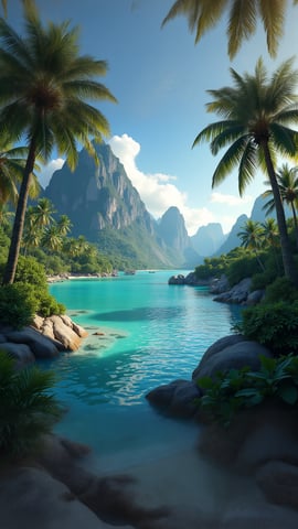 Bora Bora Island Paradise Mobile Preview