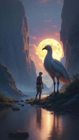 Cloud Strife in Midgar with Chocobos Mobile Preview