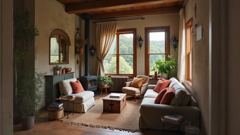 Cottagecore Aesthetic Background Desktop Preview