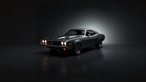 Dodge Challenger Muscle Car Desktop Preview