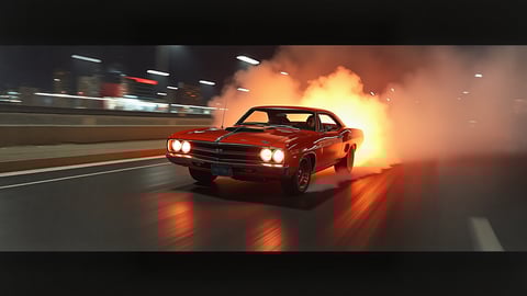 Dom Toretto Driving His Classic Dodge Charger Mobile Preview