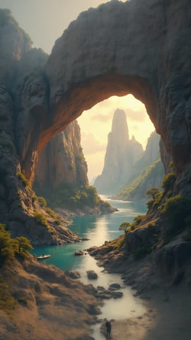 Dual Monitor Wallpaper: Connecting Two Different Worlds Mobile Preview