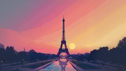 Eiffel Tower in Paris Desktop Preview