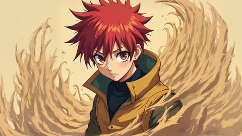 Gaara from Naruto Wallpaper Desktop Preview