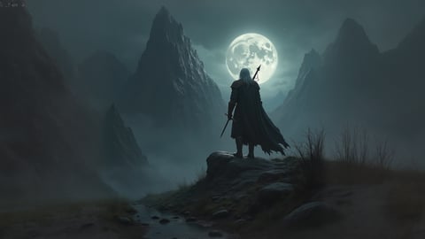 Geralt of Rivia from The Witcher 3 Desktop Preview