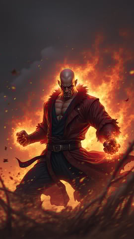 Heihachi Mishima from Tekken Wallpaper Mobile Preview