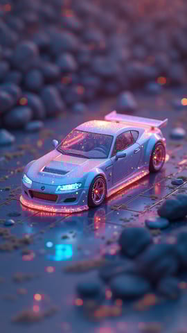 Holographic Hot Wheels Mobile Preview