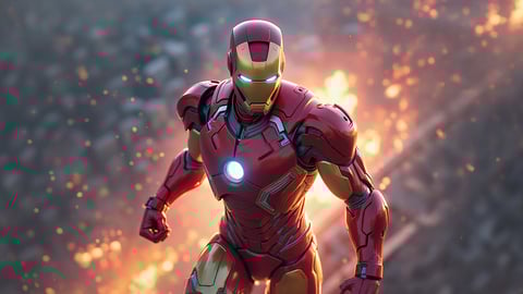 Iron Man 2 High-Definition Wallpaper Desktop Preview