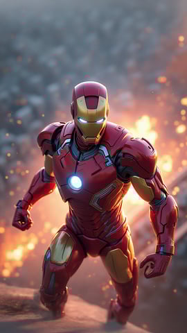 Iron Man 2 High-Definition Wallpaper Mobile Preview