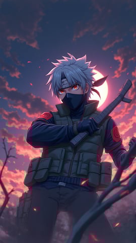 Kakashi Hatake from Naruto Mobile Preview