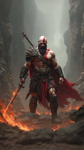Kratos from God of War Ragnarok Mobile Preview