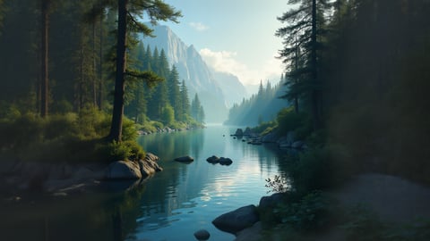 Lake Tahoe Serenity Desktop Preview