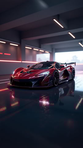 Lamborghini Aventador on Scenic Mountain Road Mobile Preview