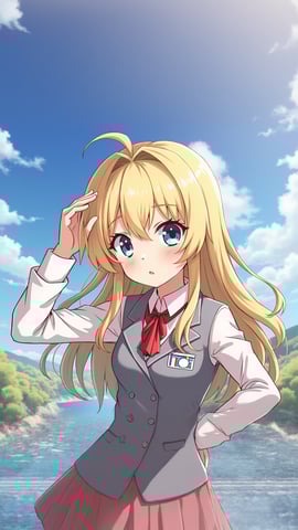 Light Anime Academia Wallpaper Mobile Preview