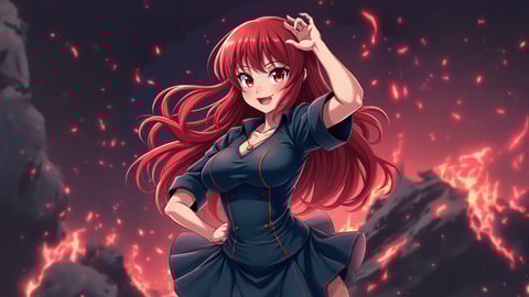 Loid, Anya, and Yor Forger: Action-Packed Spy x Family Scene Desktop Preview