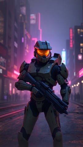 Master Chief from Halo Infinite Mobile Preview