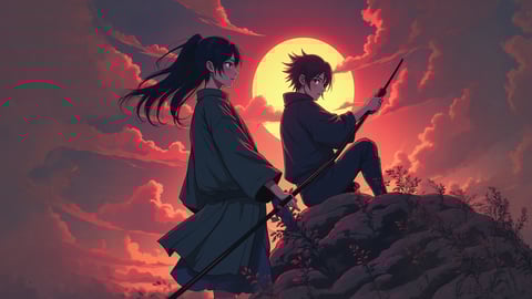 Members of the Akatsuki from Naruto Desktop Preview