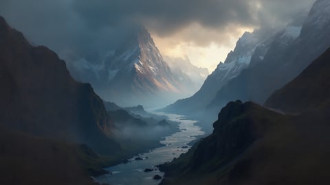 Mount Everest Landscape Desktop Preview