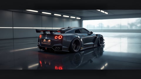 Nissan GT-R Sports Car Mobile Preview