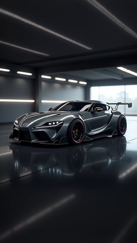 Toyota Supra Graphite Track Machine Mobile Preview