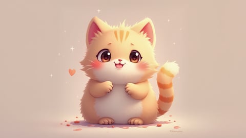 Pusheen the Cat #01 Desktop Preview