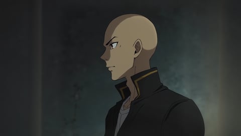 Saitama in a Moment of Deep Reflection Desktop Preview