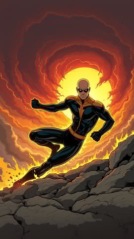 Saitama in Iconic Pose Mobile Preview