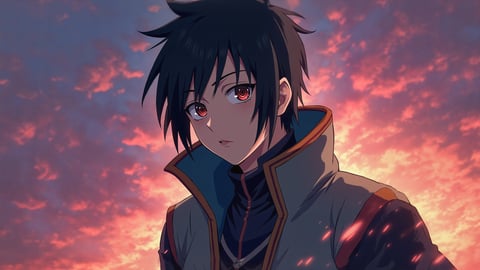 Sasuke Uchiha Wallpaper Desktop Preview