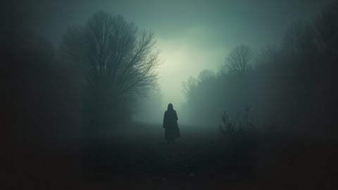 Sorrowful Meadow at Dusk Desktop Preview