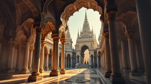 The Grand Palace in Bangkok, Thailand Desktop Preview