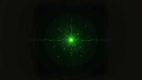 The Matrix Code Rain Desktop Preview