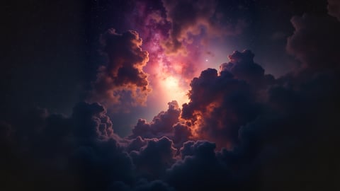 The Pillars of Creation: A Nebula in Deep Space Desktop Preview