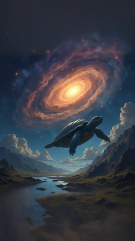 The World Turtle: A Cosmic Journey Mobile Preview