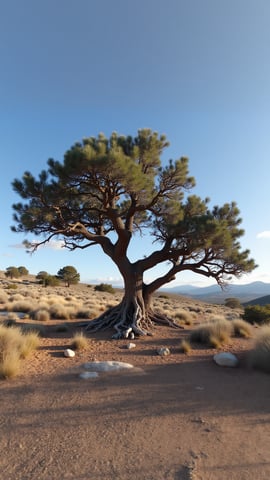The Ancient and Gnarled Bristlecone Pine Mobile Preview