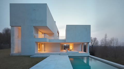 Clean Minimalist Architecture of a Scandinavian City Desktop Preview