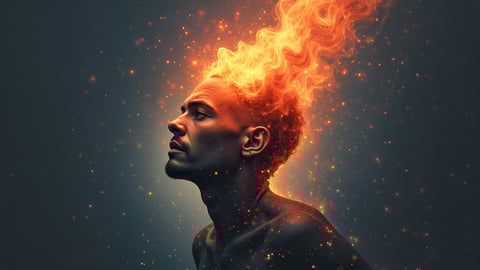 Abstract Explosion: Visualizing Chaos Desktop Preview