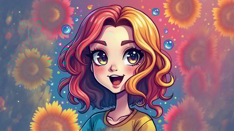 Emoji Mania: Laughing, Heart Eyes, and Thumbs Up Pattern Desktop Preview