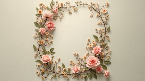 Handmade Paper with Flowers Desktop Preview