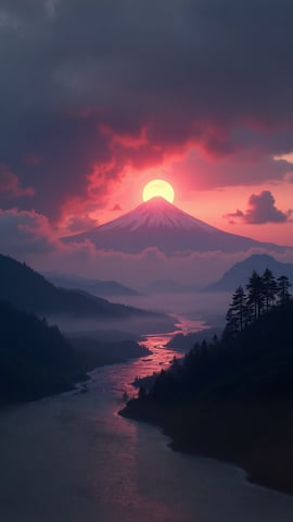 Majestic Mount Fuji Mobile Preview