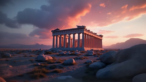 The Parthenon in Athens Desktop Preview