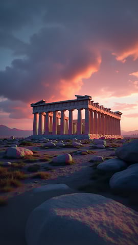 The Parthenon in Athens Mobile Preview