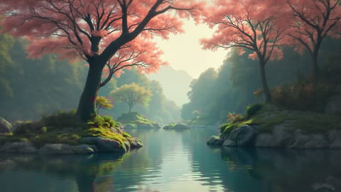 Tranquil Japanese Garden Desktop Preview
