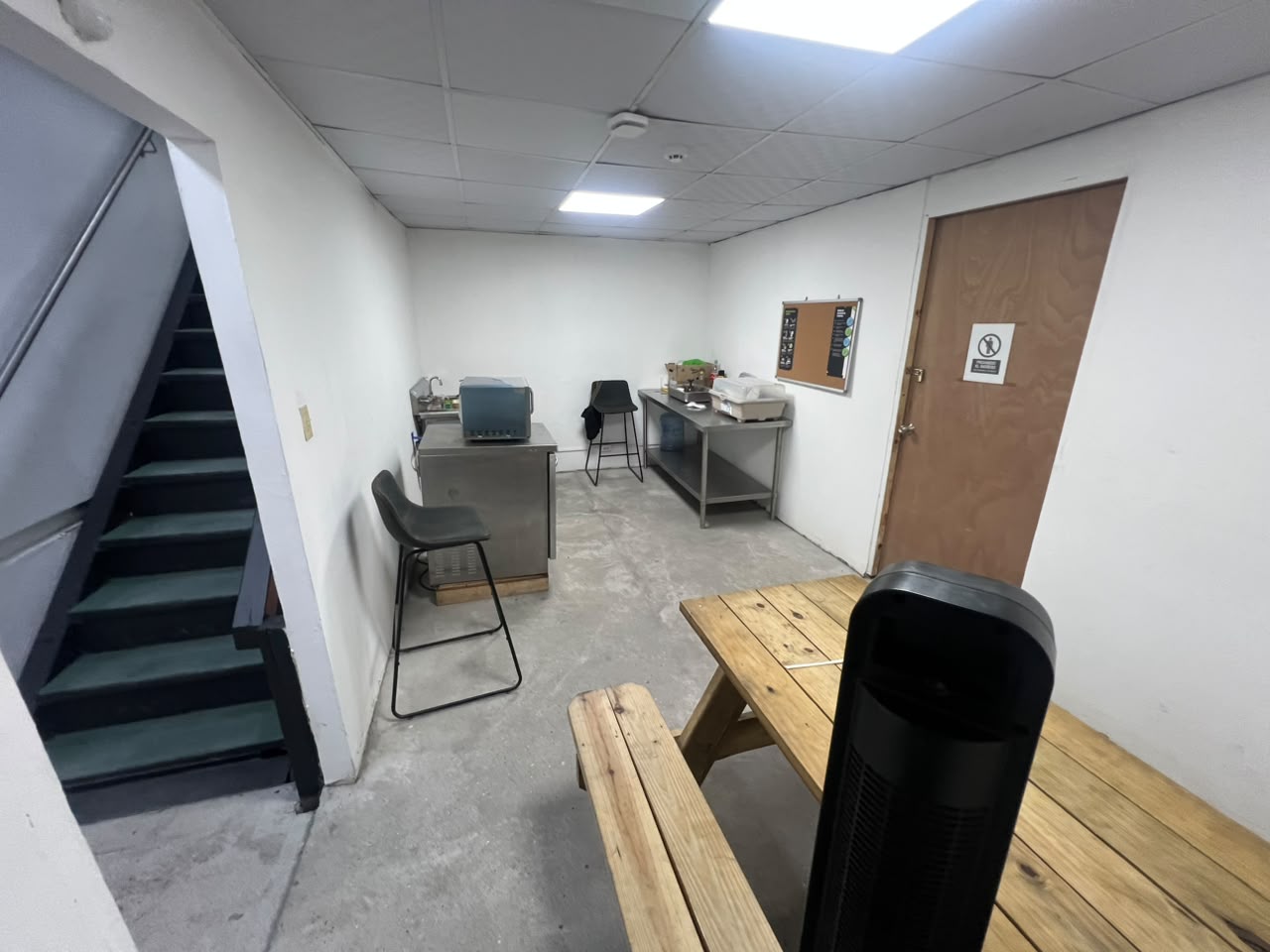 Acceso al piso superior