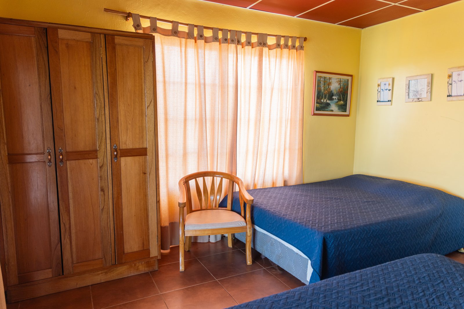 San Felix Fishing Lodge — recámara con dos camas