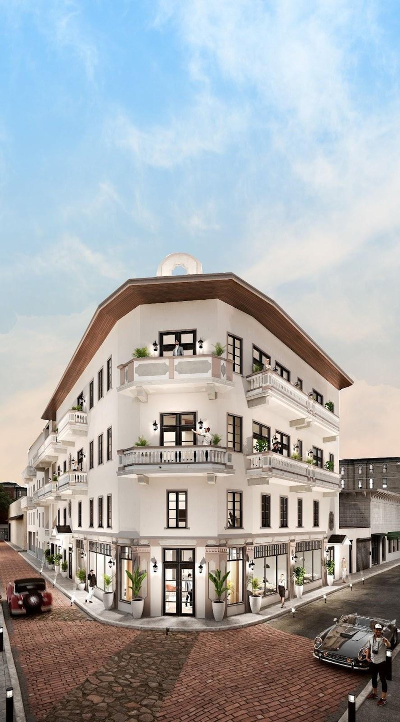 Fachada del edificio (render)