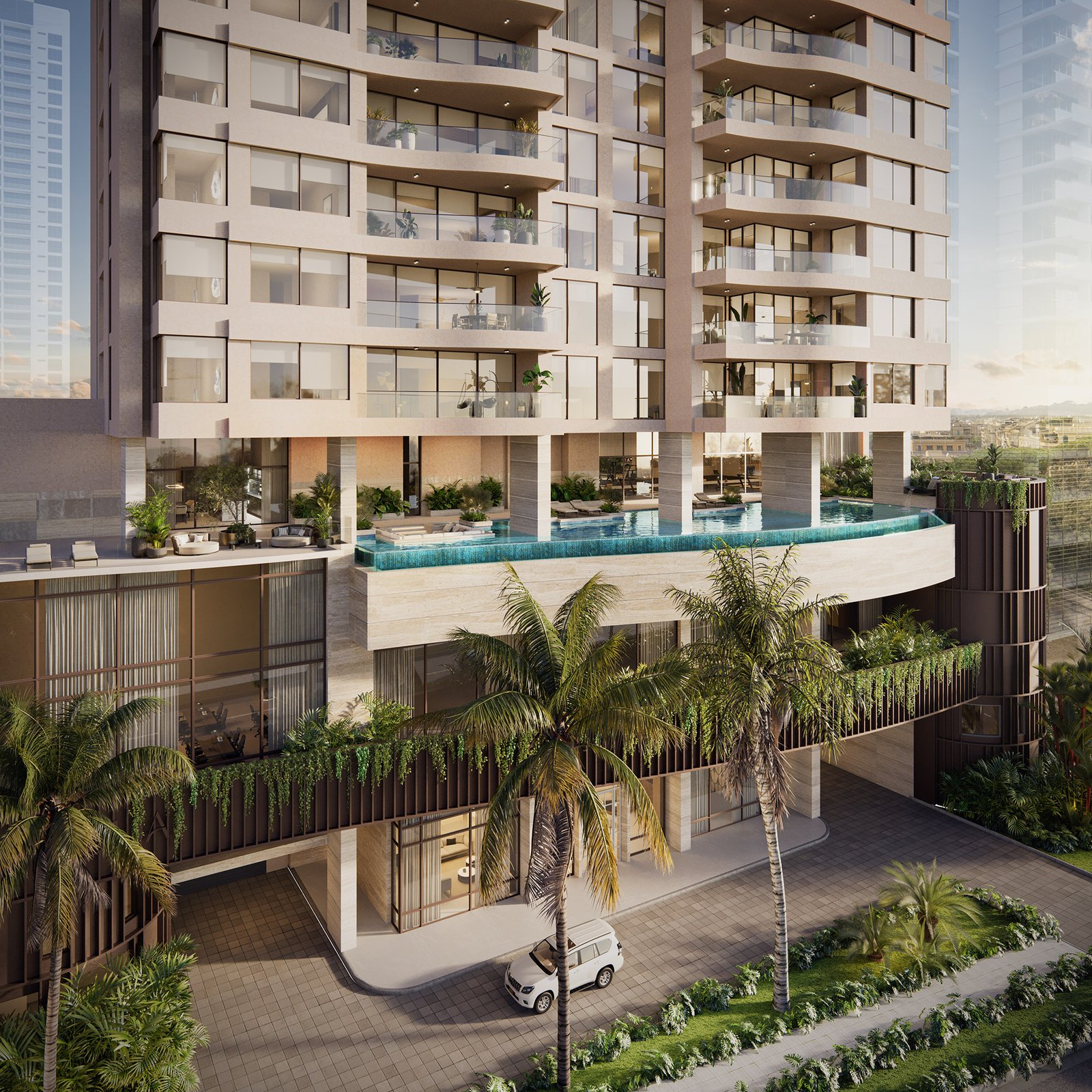 Tagua — piscina y áreas sociales