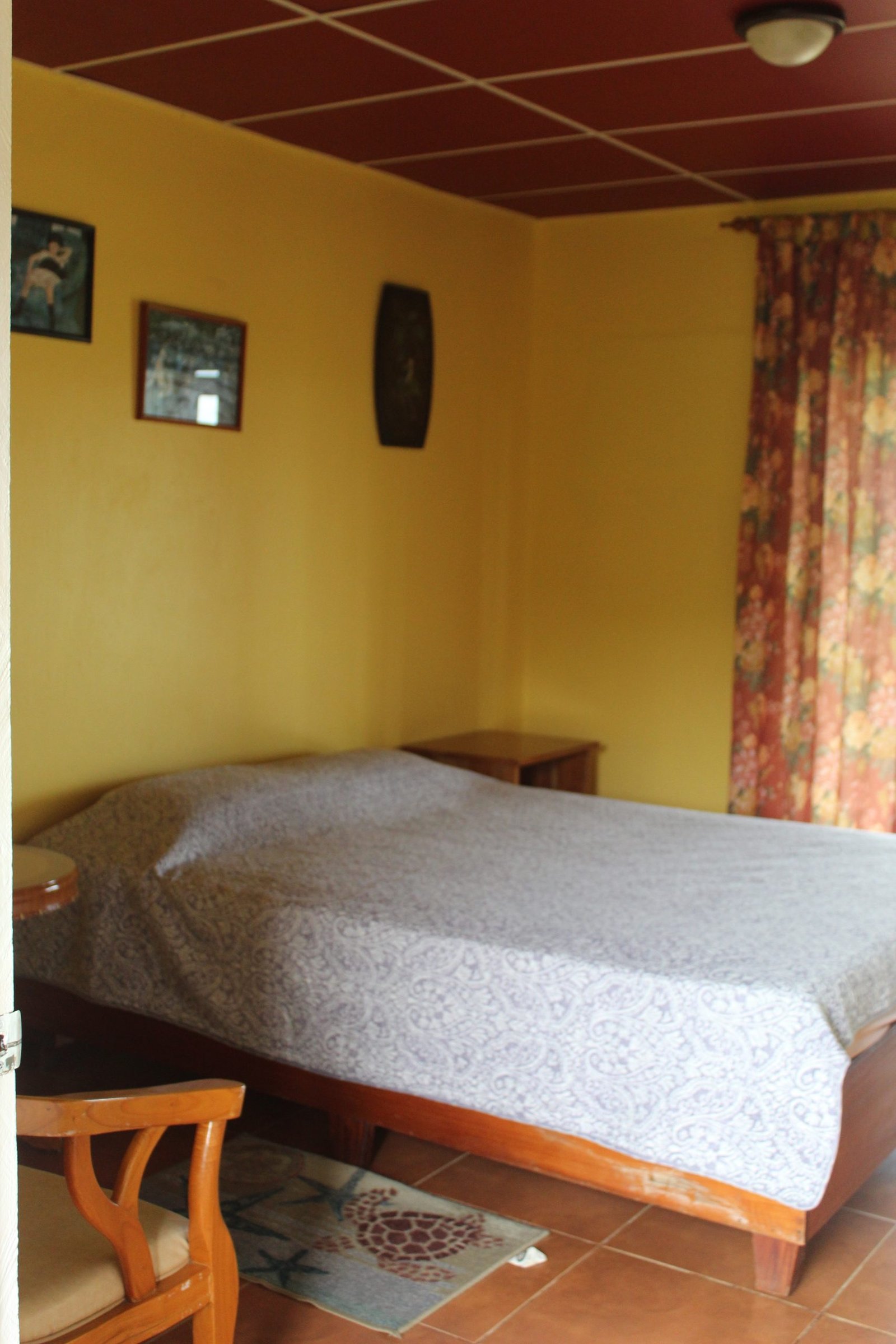 San Felix Fishing Lodge — recámara con cama doble