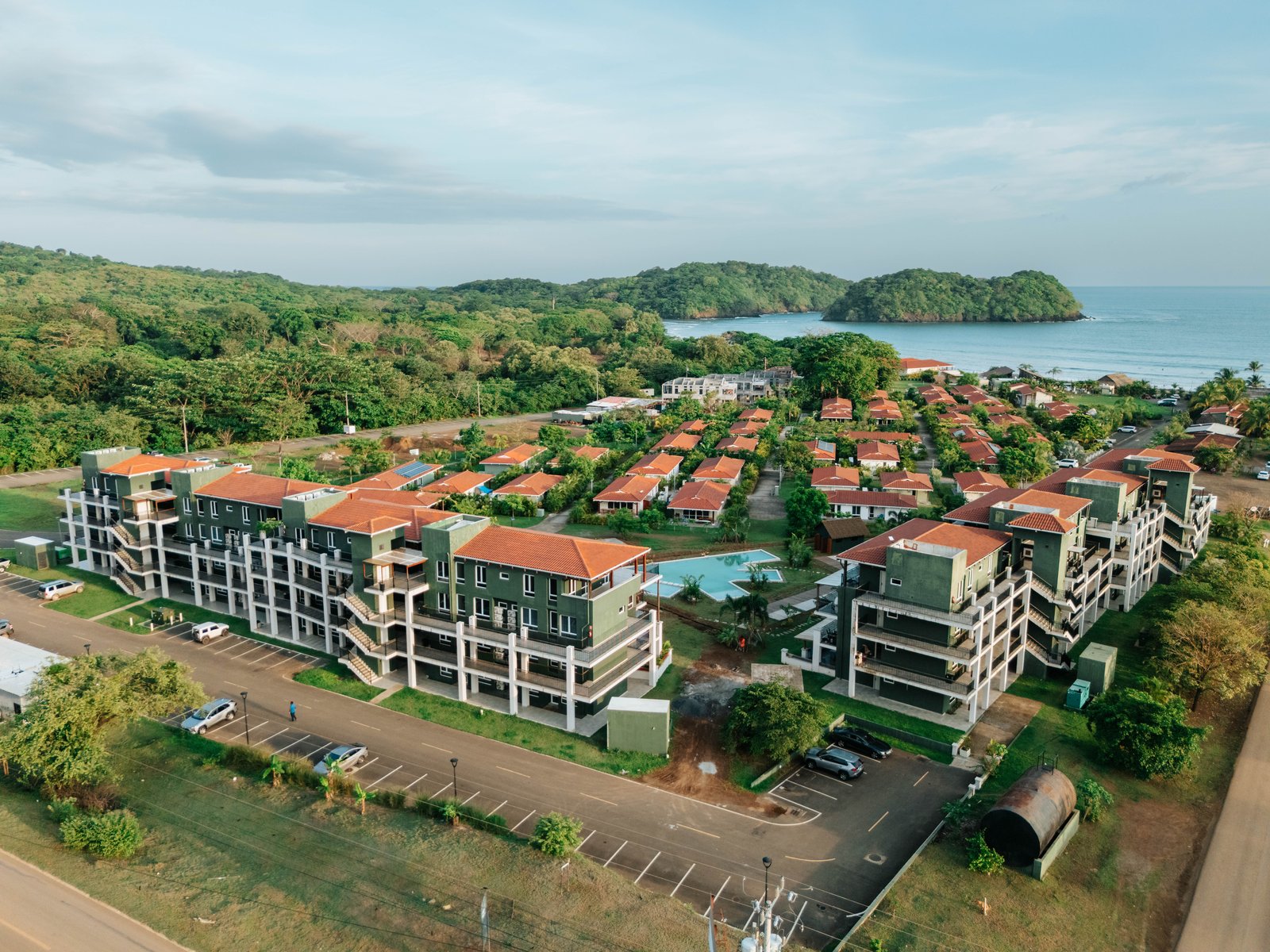 Blue Venao — vista aérea de los condominios
